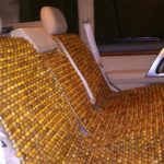 đệm khoác xe ô tô gỗ bách xanh