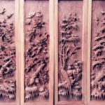 tranh tứ linh đồ gỗ mỹ nghệ