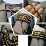 vòng trầm hương mix sen